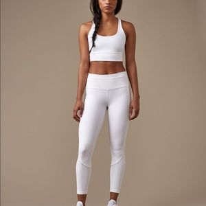 Lululemon Mind Over Miles Tight (25") white